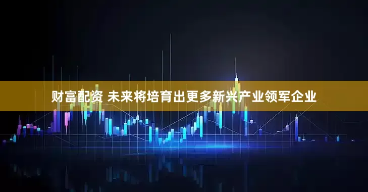 财富配资 未来将培育出更多新兴产业领军企业
