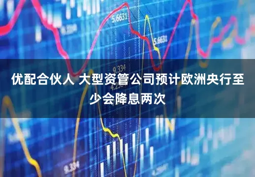 优配合伙人 大型资管公司预计欧洲央行至少会降息两次