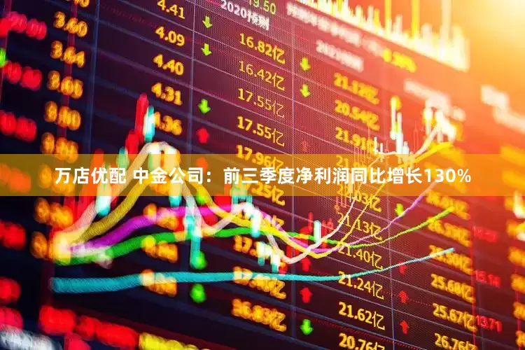 万店优配 中金公司：前三季度净利润同比增长130%